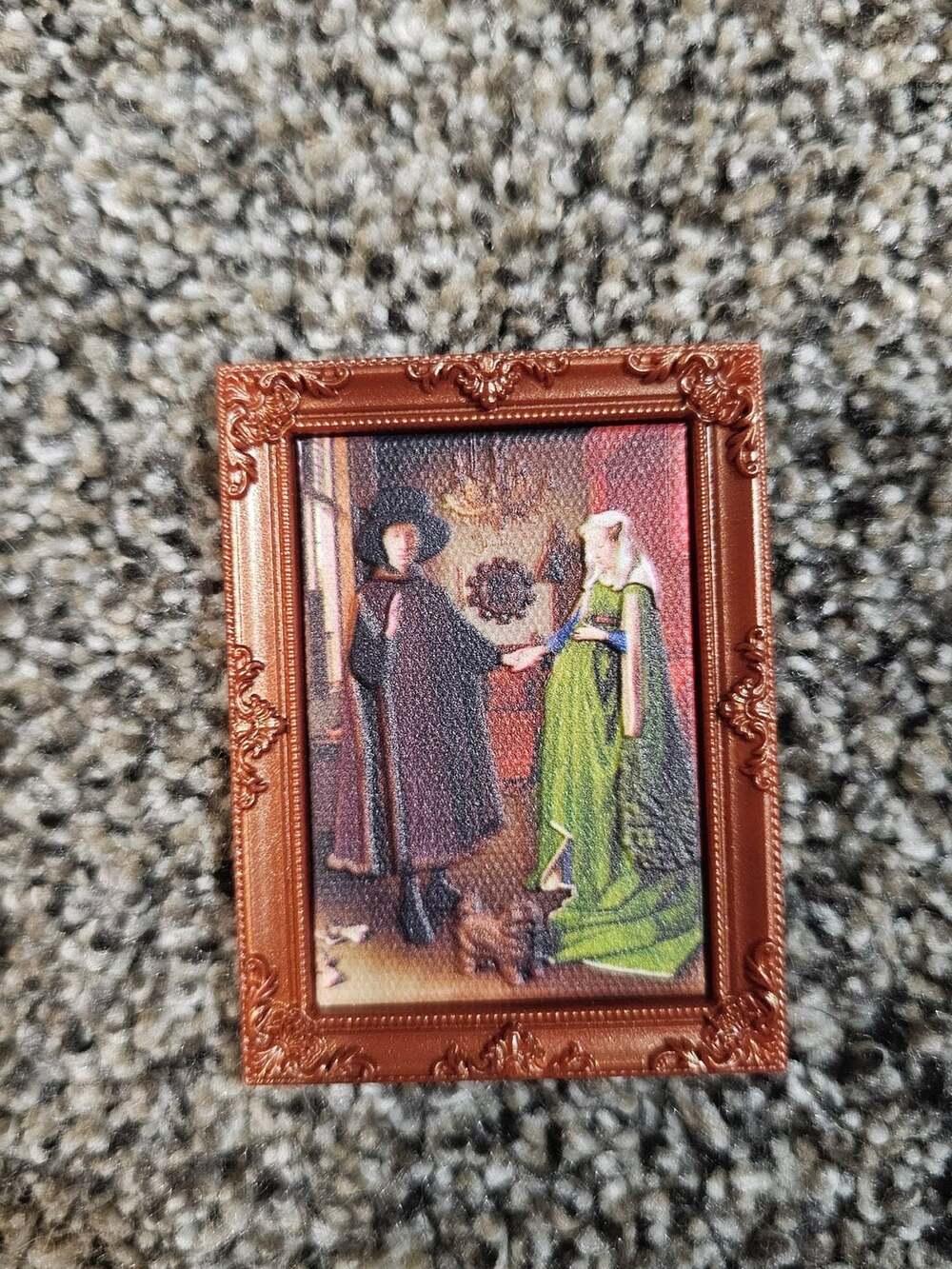Mini Brands Masterpieces Jan Van Eyck The Arnolfini Portrait Miniature Art